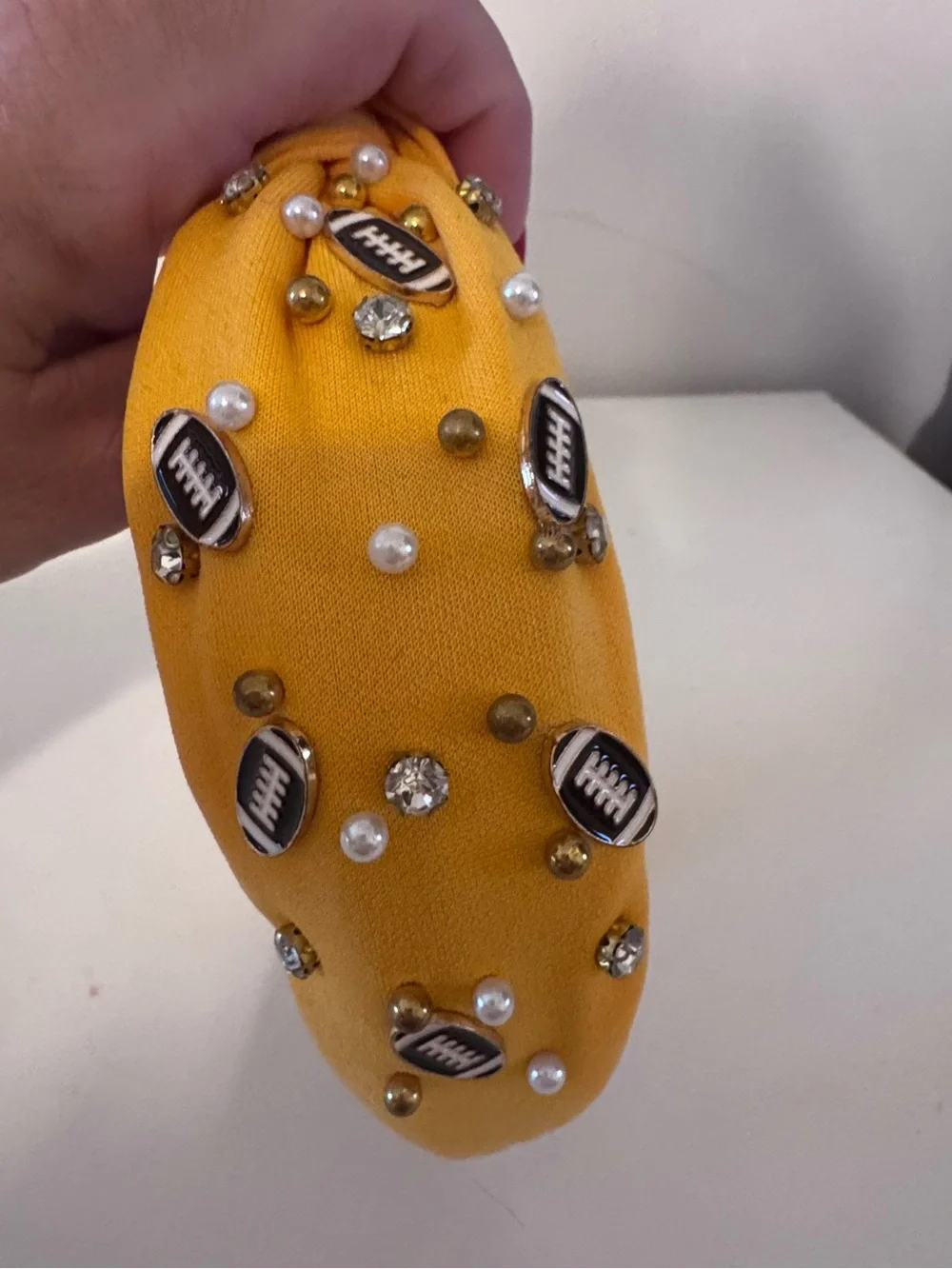 Football Knot Headband